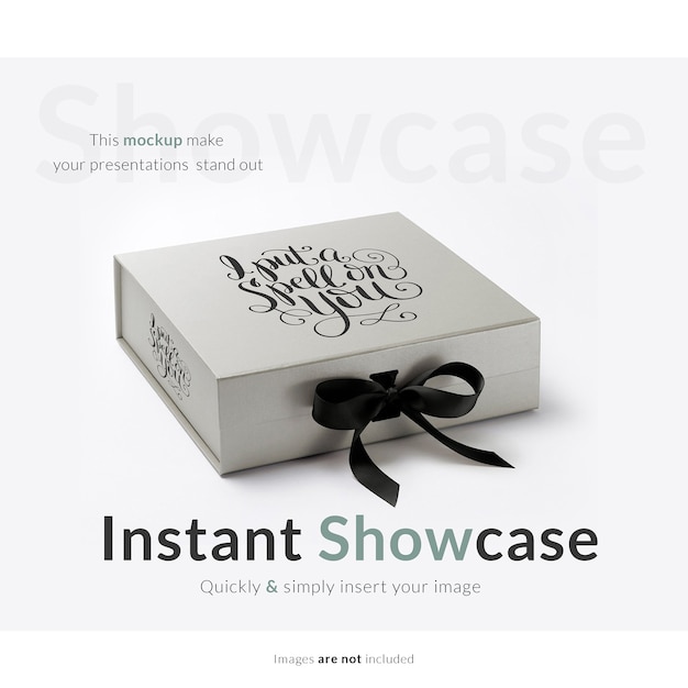 Download Magnetic Gift Box Mockup Free Download - Free Square Box ...