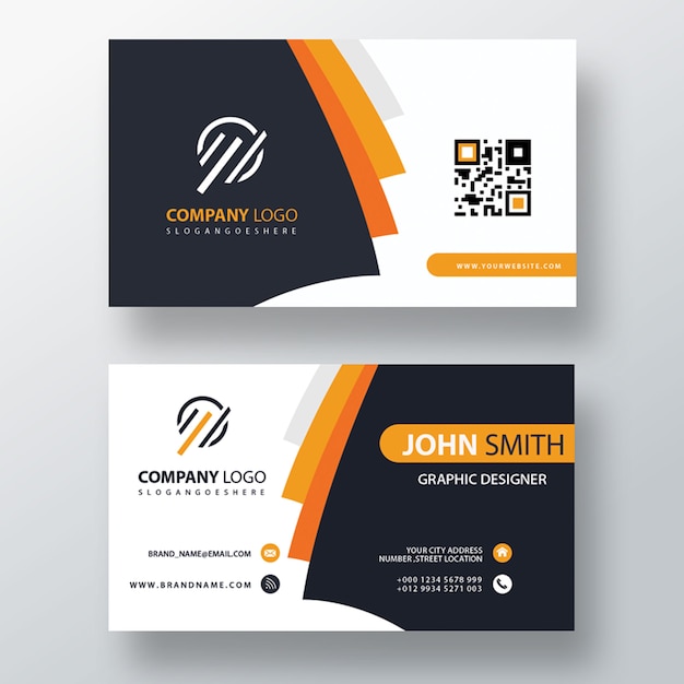cartão incorporado elegante alaranjado Psd grátis cartão incorporado elegante alaranjado Psd grátis