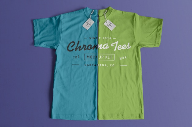 Download Chromatees tshirt mockup | Gratis PSD Bestanden