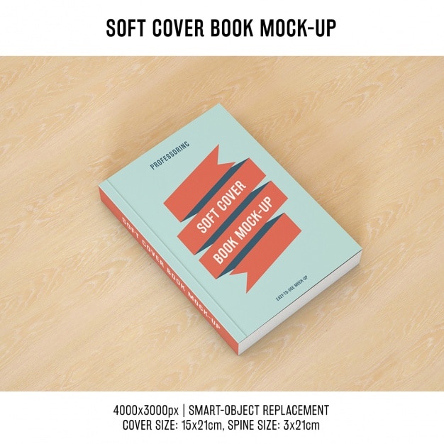 Download Diseño de mock up de cubierta de libro | Archivo PSD Gratis