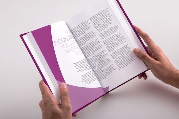 Download Diseño de mock up de libro | Archivo PSD Premium