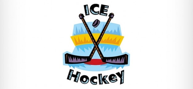 Hockey Sobre Hielo Vector De Diseño De Logotipo | Descargar PSD Gratis