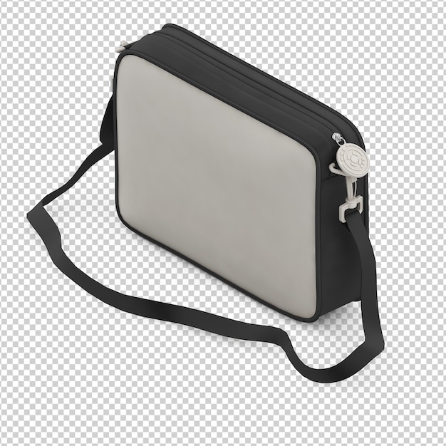 Isometrische laptoptas Premium Psd