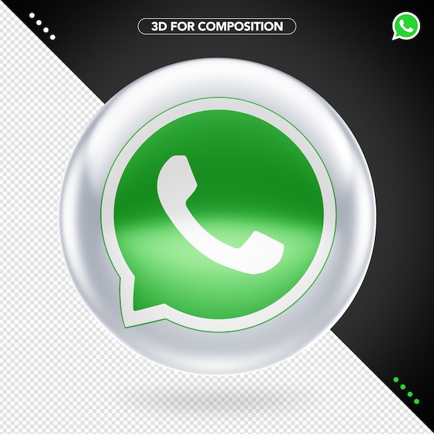 Logotipo D De Whatsapp Archivo Psd Premium