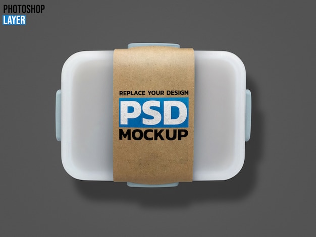 Download Lunch box mockup design | Premium PSD Bestanden