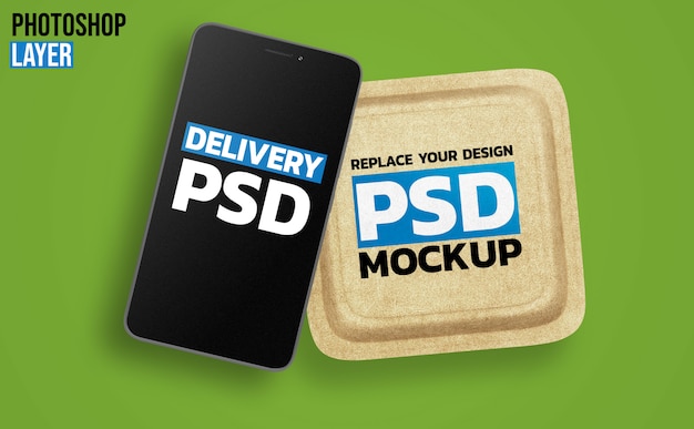 Download Lunch box mockup design | Premium PSD Bestanden