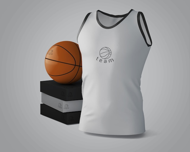 Download Mockup de camiseta deportiva con logotipo | Archivo PSD Gratis