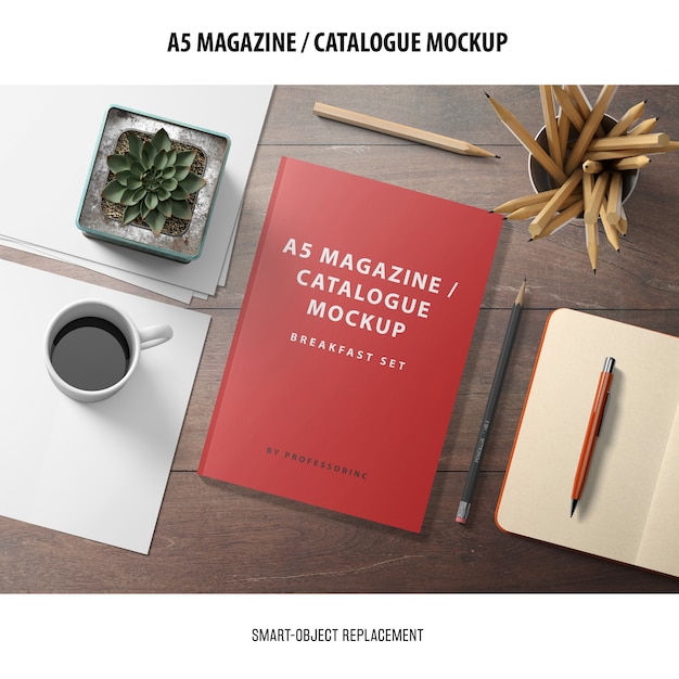 Download Mockup catalogo rivista | PSD Gratis