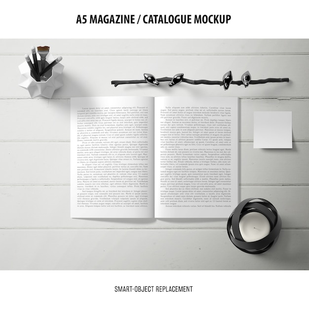 Download Mockup catalogo rivista | PSD Gratis