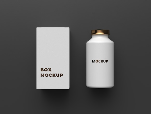 Download Mockup elegante de packaging | Archivo PSD Premium