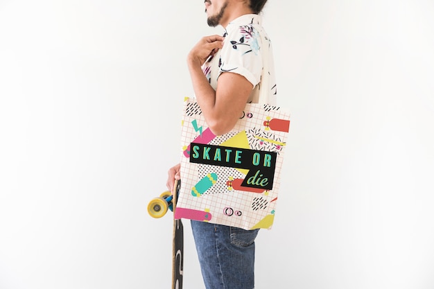 Download Moderna shopping bag mockup | PSD Gratis
