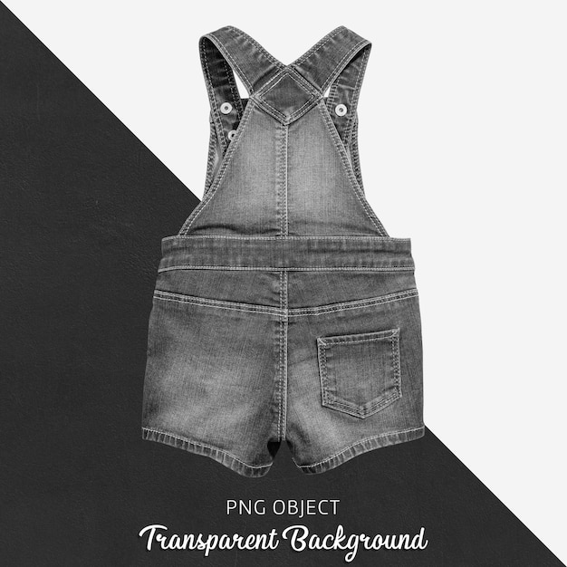 Mono De Jean Negro Transparente Para Bebe O Ninos Espalda Archivo Psd Premium