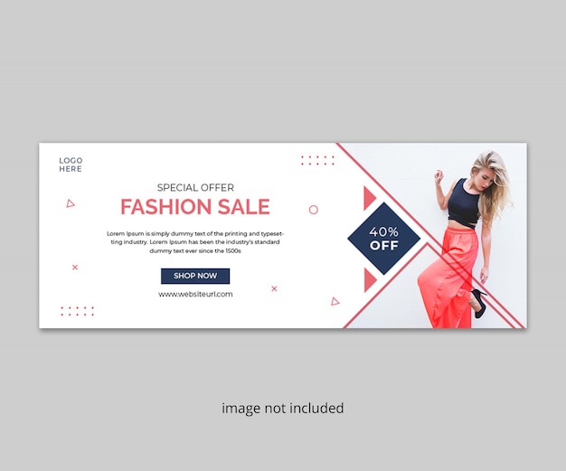 Plantilla De Banner De Moda Archivo PSD Premium