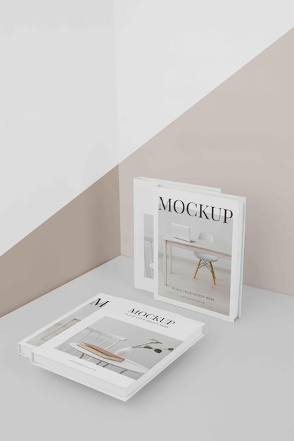 Download Samenstelling van mock-up boekomslag | Gratis PSD Bestanden