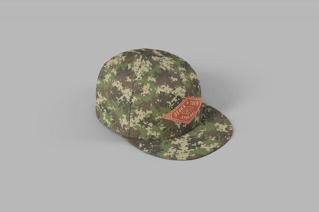 Download Snapback full cap mockup | Premium PSD Bestanden