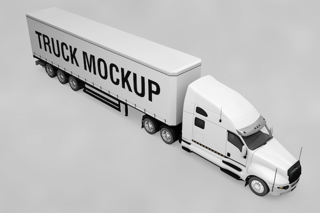 Download Truck mockup | Gratis PSD Bestanden