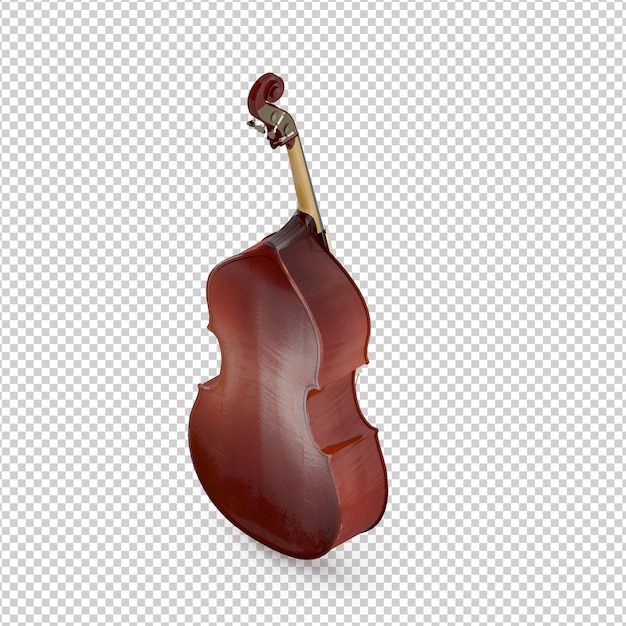 Violino isometrico Psd Premium