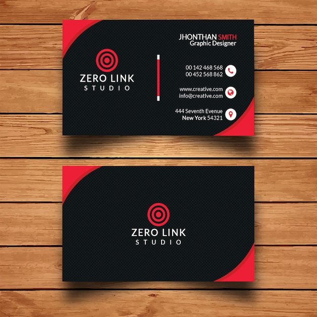  Carte  De  Visite  Professionnelle PSD Premium