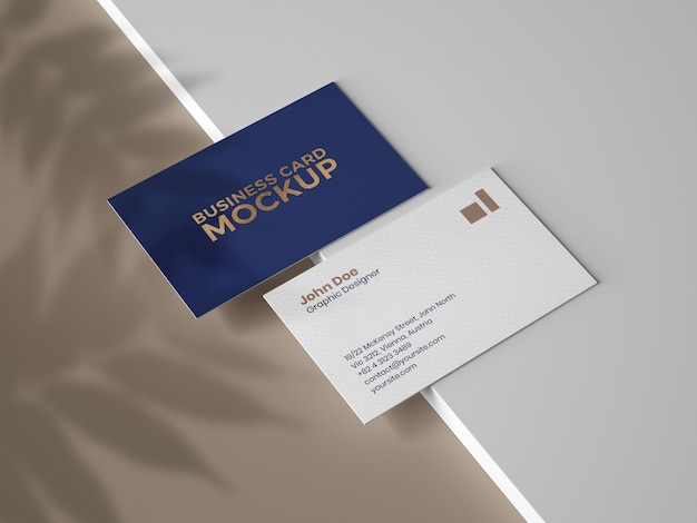 Maquette De Carte De Visite Psd Premium