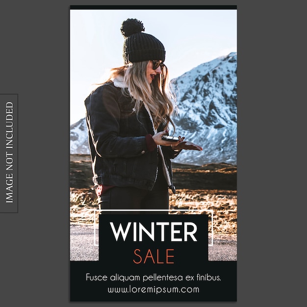 Modèle De Photo Basique, Créatif Et Moderne Et Modèle D'histoire Instagram Pour Profil De Réseau Social PSD Premium