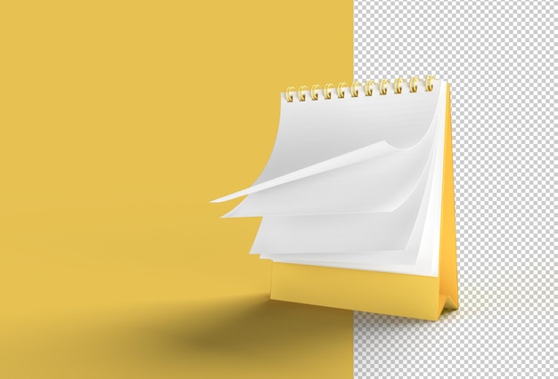 Download Notebook Mock Up Avec Clean Blank Pour La Conception Et La Publicité Fichier Psd Transparent ...