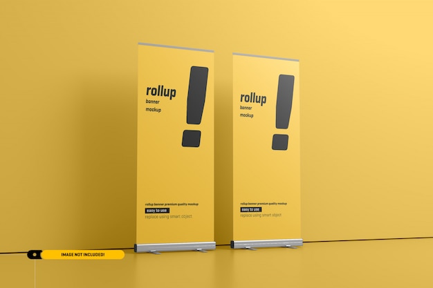 Download Rollup Ou X-banner Mockup | PSD Premium