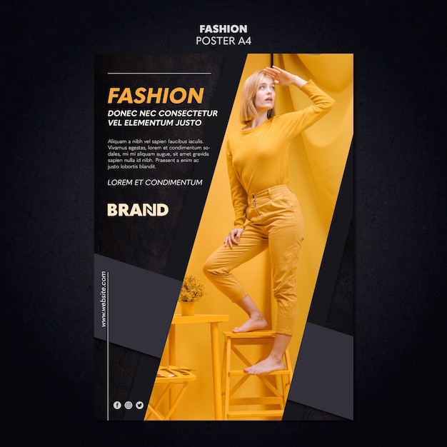 Style D'affiche De Mode | PSD Gratuite