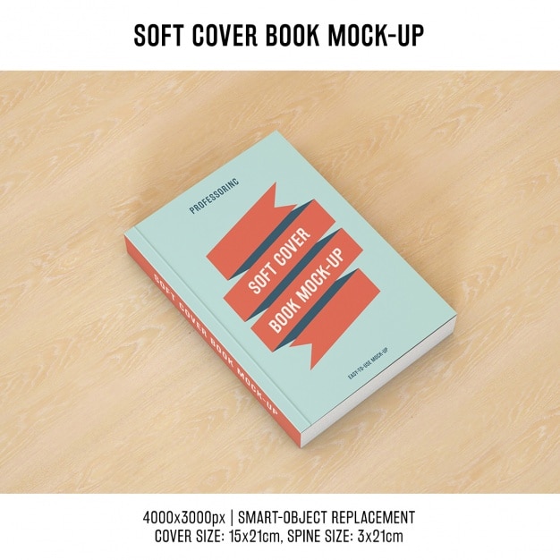 Download Capa do livro mock up projeto | PSD Grátis