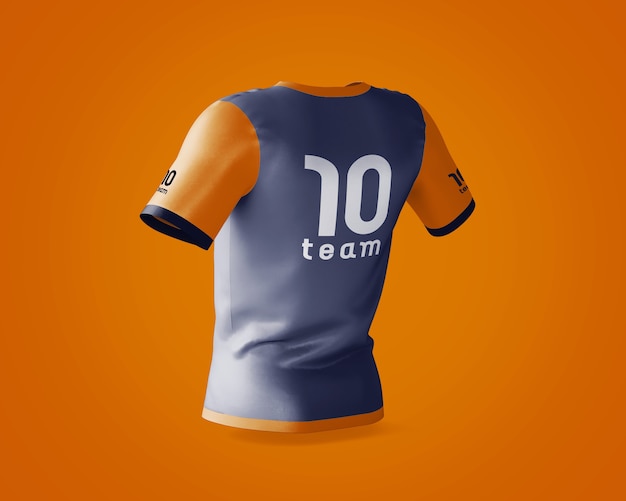 Download Maquete de camisa esportiva com logotipo da marca | PSD Grátis