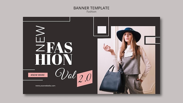 Modelo De Banner De Conceito De Moda Psd Premium 8899