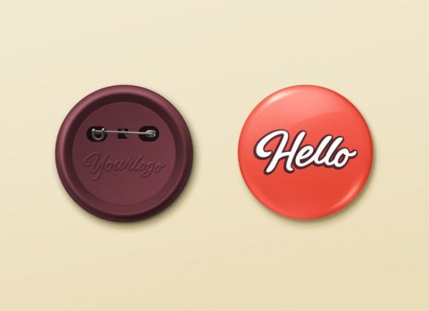 button badge mockup