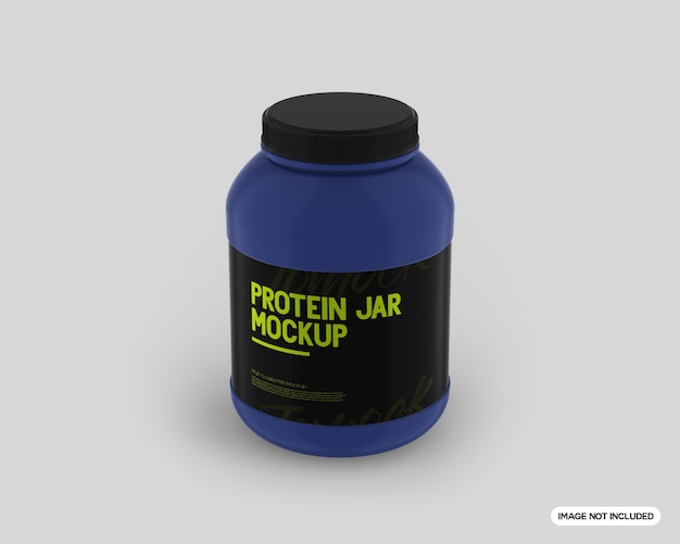 Download Protein jar mockup | PSD Grátis