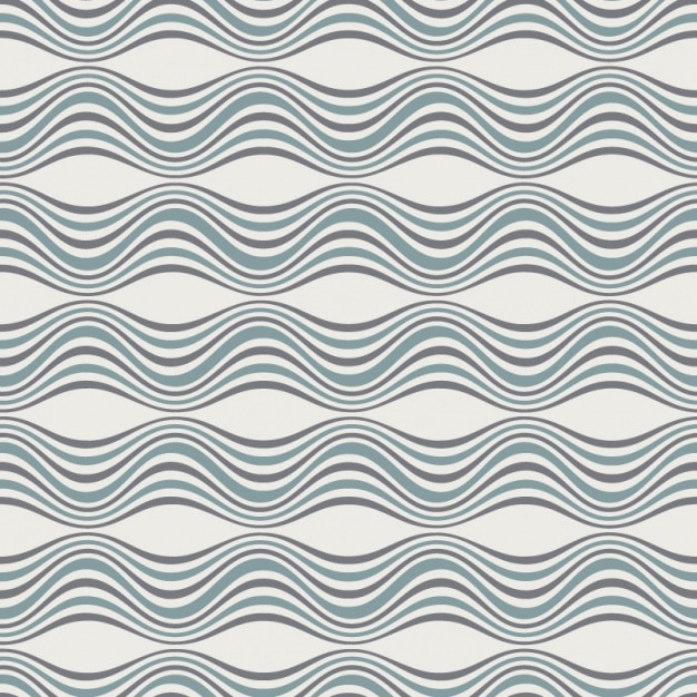 Abstract Pattern Avec Des Vagues Vecteur Premium