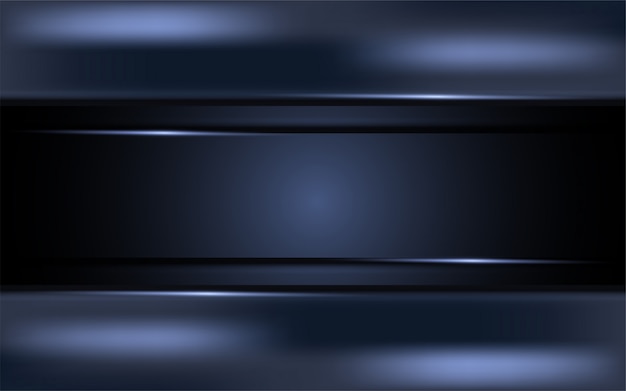 Abstrait sombre moderne. Vecteur Premium