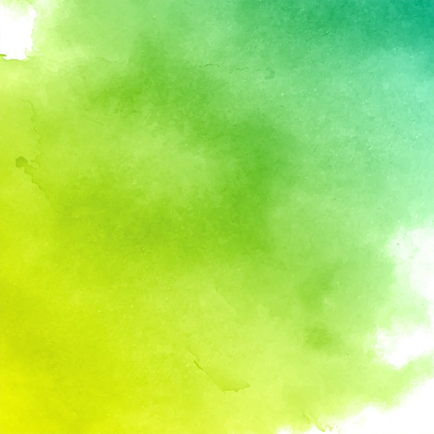 Abstrait Vert Texture Aquarelle Vecteur Gratuite