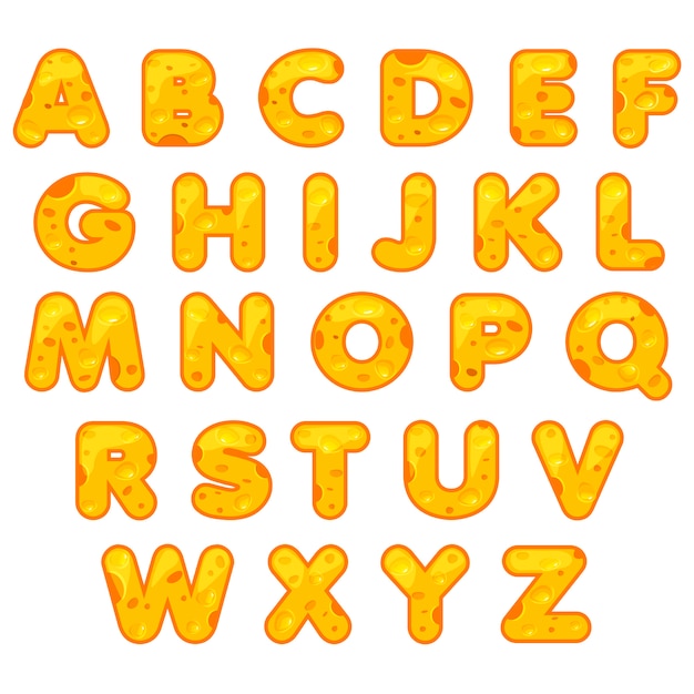 lettre alphabet stylisé