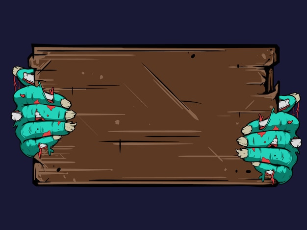 Arrière-plan du modèle halloween Vecteur Premium