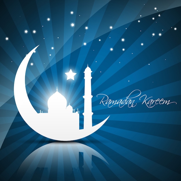  Belle  Illustration Vectorielle Du Ramadan  Kareem Vecteur 