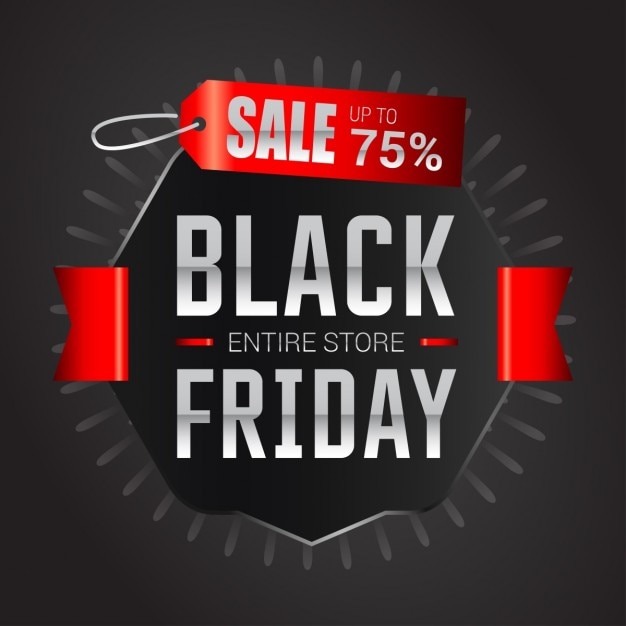 Black Friday Vente Magasin Au Complet Affiche | Vecteur Gratuite