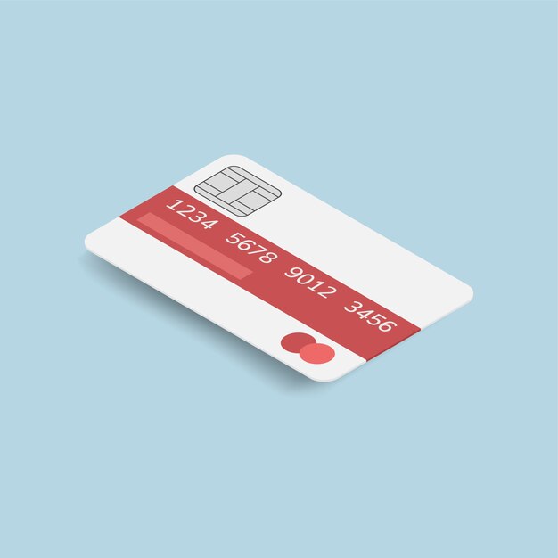 Carte de crédit Vecteur gratuit