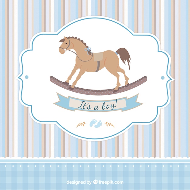 Carte Pour Le Bebe Vecteur Premium Carte Pour Le Bebe Vecteur Premium