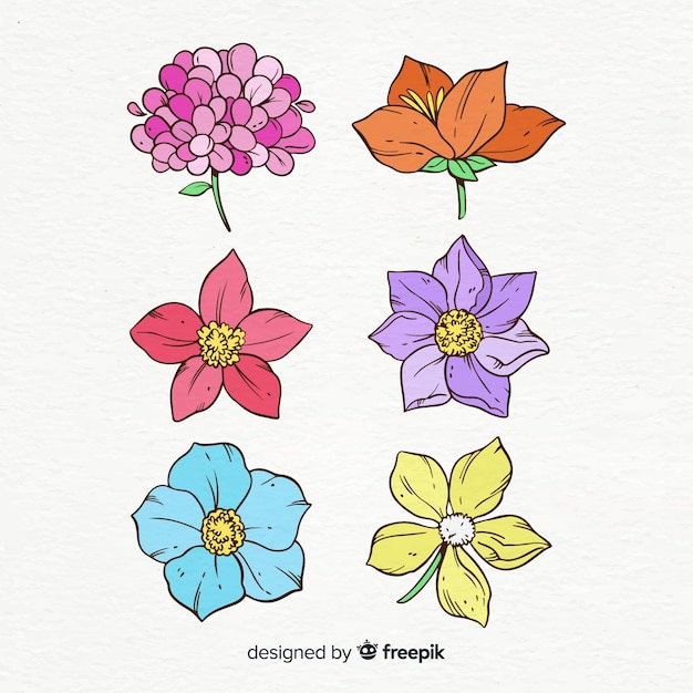 Fleurs De Printemps Dessin Cool Collection Dessin De Fleurs De