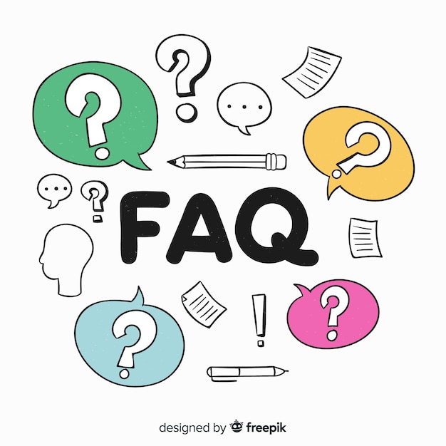 Concept de faq Vecteur gratuit