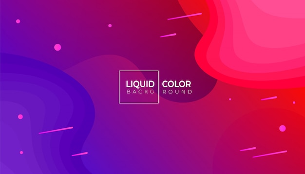 Conception de bannière graphique moderne abstrait coloré pour mobile Vecteur Premium