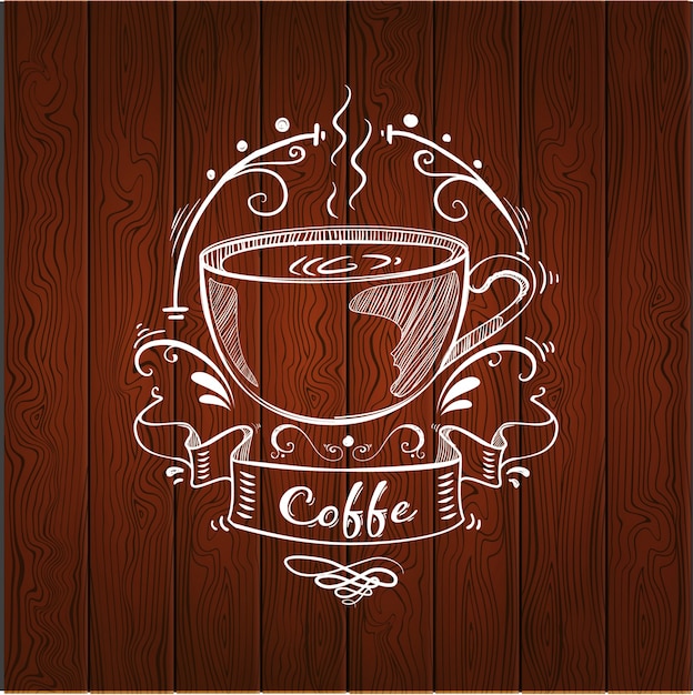 Conception du logo  du caf  T l charger des Vecteurs 
