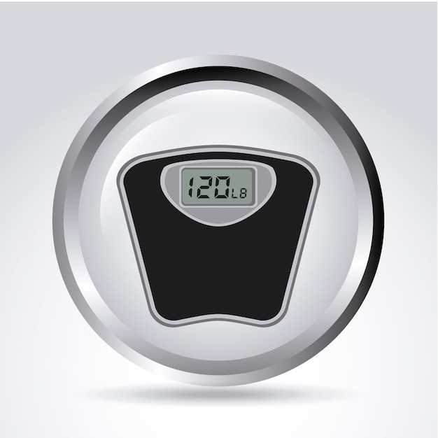 Conception de mode de vie sain. Vecteur Premium