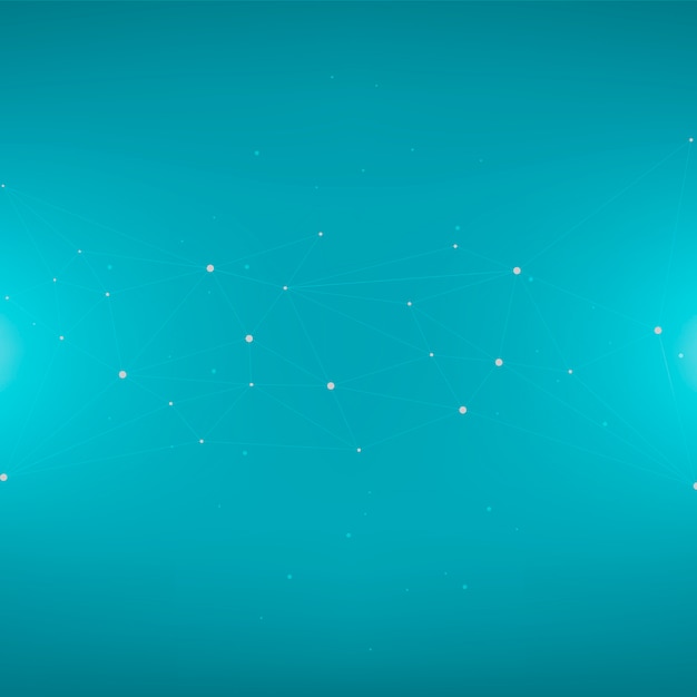 Design de fond abstrait avec des étoiles sur bleu Vecteur gratuit