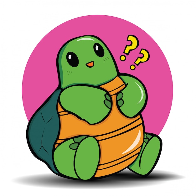  Dessin  anim  mignon de tortue  concept d animal mignon 