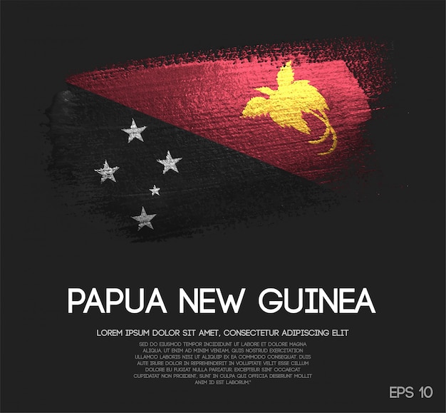 la papouasie nouvelle guinee drapeau
