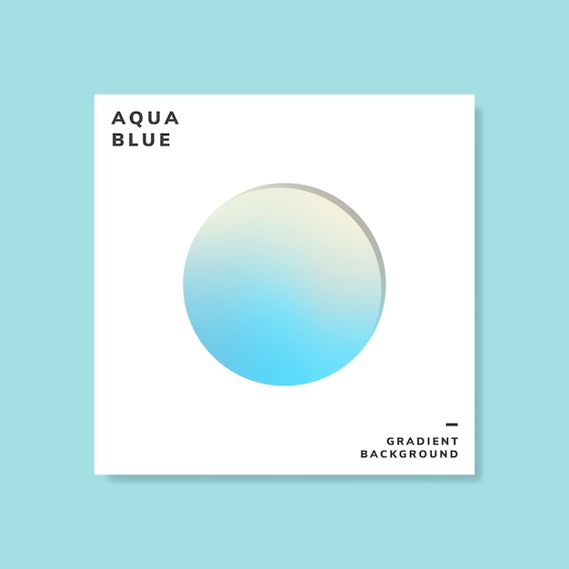 Échantillon de conception de fond dégradé holographique bleu Vecteur gratuit